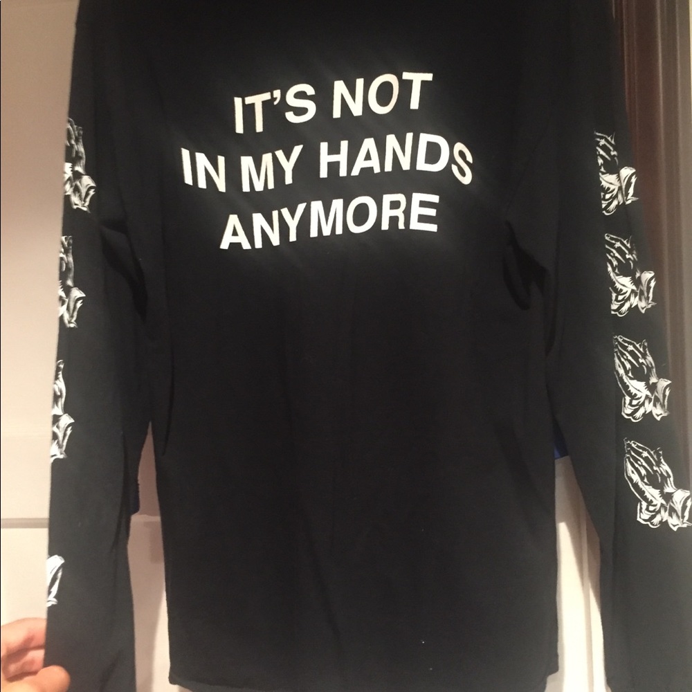 Trophys black and white long sleeve shirt